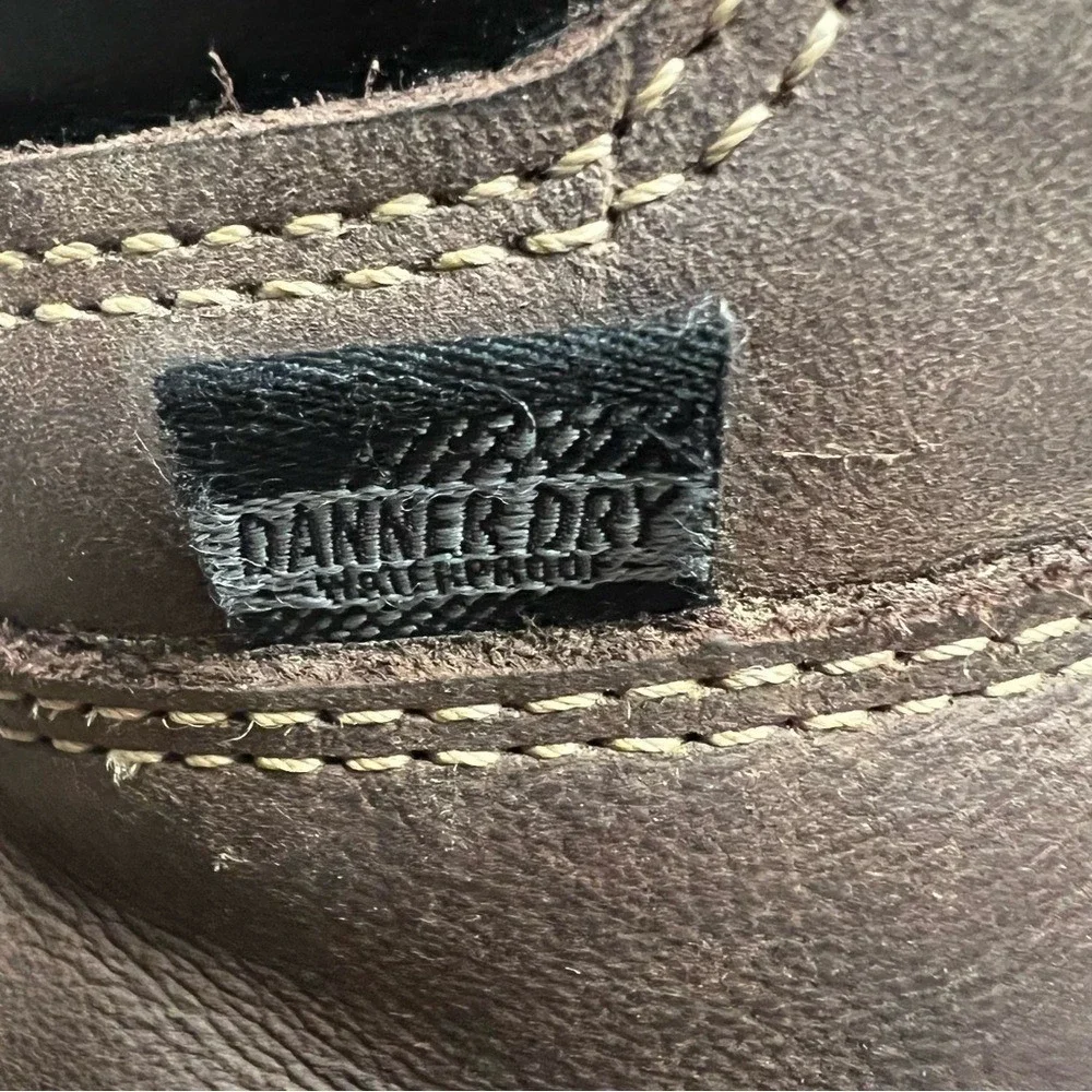 Danner Brown Leather Caliper 19452 Waterproof Steel Toe Work Boots‎ Mens 8.5